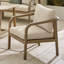 Lydia Wooden 8 Seater Garden Dining Set: Table, 2 Chairs, Sofa & Bench With Cushions - Modern Style-123144007
