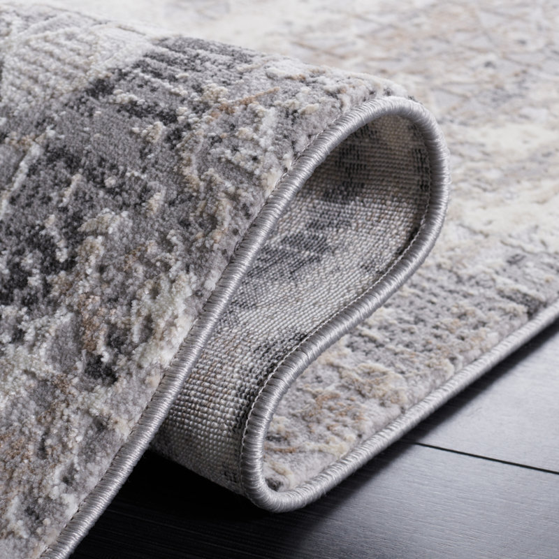 Vogue Performance Abstract Rug, Rectangle 4' x 6'