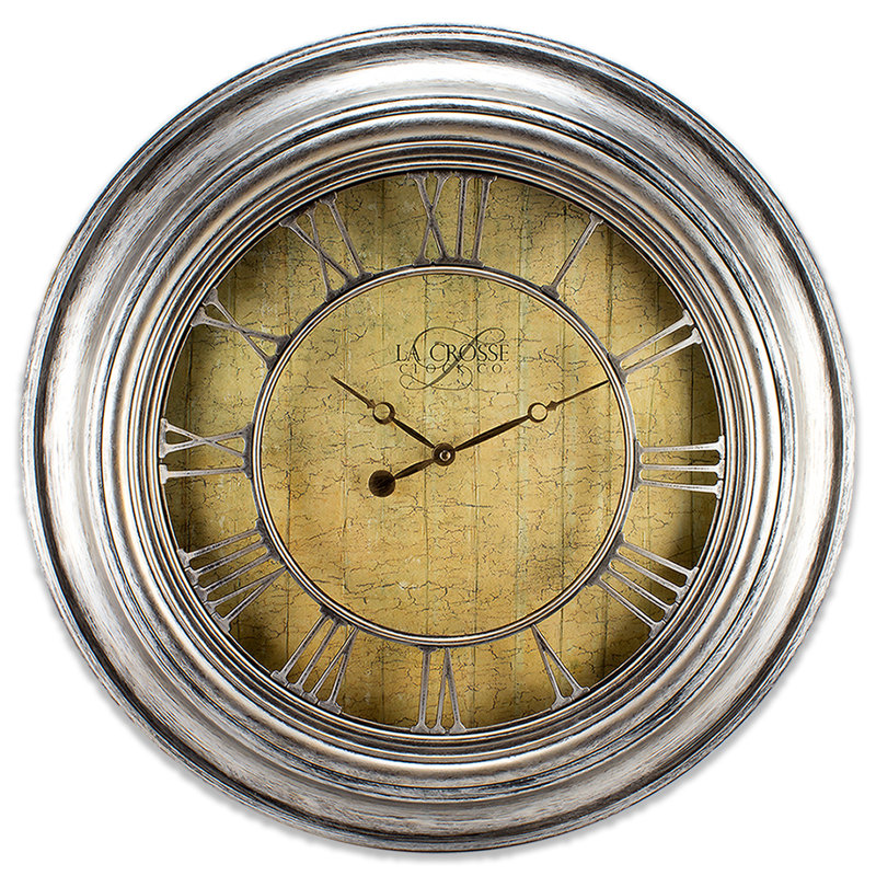 Horloge murale 24 po Weiland