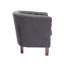 Cecille Barrel Accent Chair with Rubberwood Legs-665536404