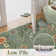Garbrand Machine Washable Floral Farmhouse Area Rug with Non-Slip Backing for Living Room, Dining Room, Bedroom