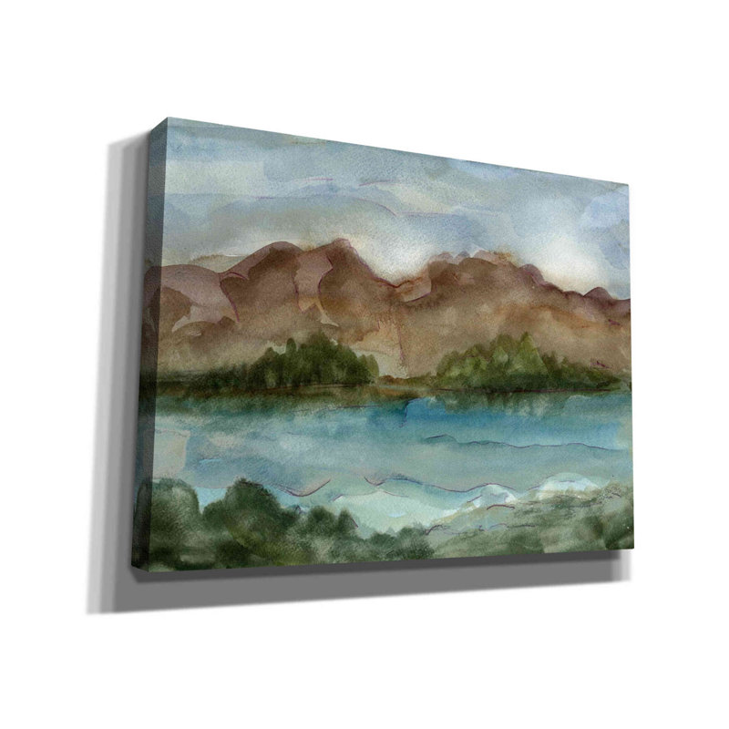 «Loon Peak®« Plein Air Landscape IV »par Ethan Harper, art mural sur toile, H 26 po x l 34 po x P 1,5 po