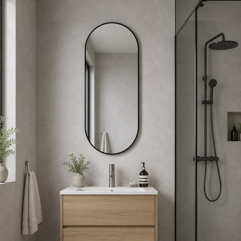 Miroir mural 48 po x 24 po, H 48 po x l 24 po