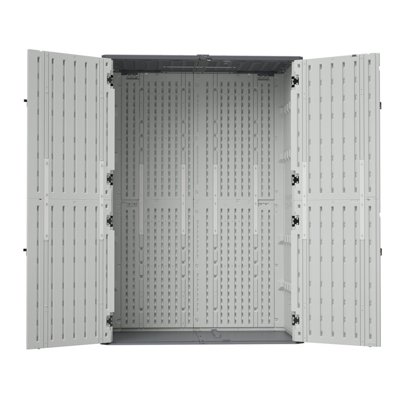 Rangement pour équipement de jardin en résine antirouille - résistant aux intempéries