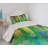 Flower Rustic Polyester Abstract Coverlet-1122896311