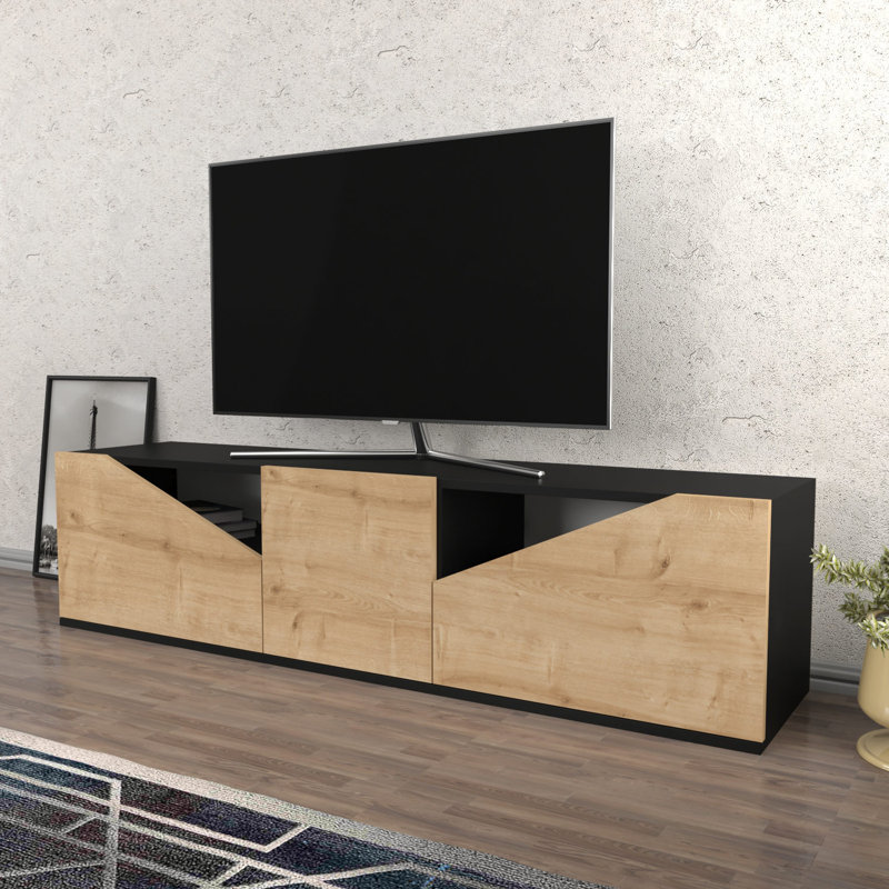 Meuble télé, Beige/gris