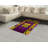 Mardi Gras High Density Long Fiber Poly Threads Decorative Area Rug Carpet-42030103