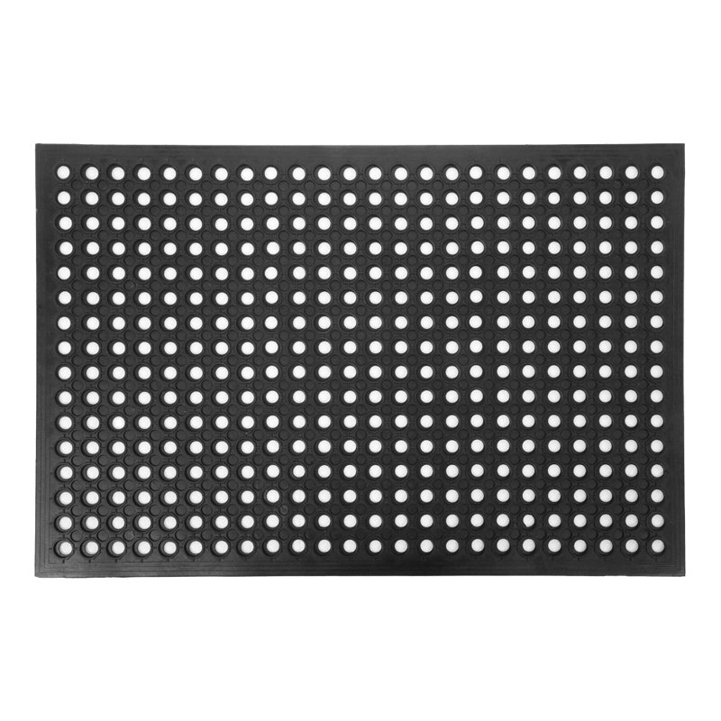 Tapis hexagonal antidérapant en caoutchouc 60 po x 90 cm