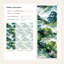 Papier peint traditionnel paysage verdoyant d'inspiration asiatique