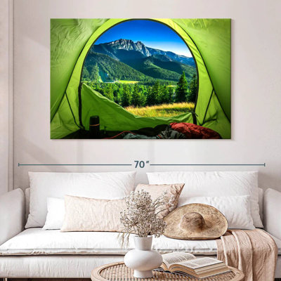 Tent Camping View