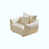 Lin beige est en rupture de stock