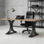 Bureau avec pattes en métal