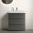 29.9 " W Free Standing Wall Mounted Single Double Single Vanity Bathroom Vanity With Ceramic Top-92615153
