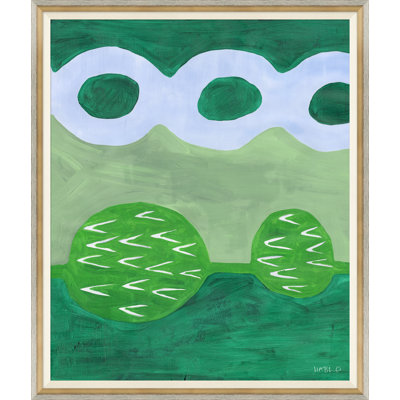 Susan Hable " Ball & Chain " by Susan Hable Painting Print