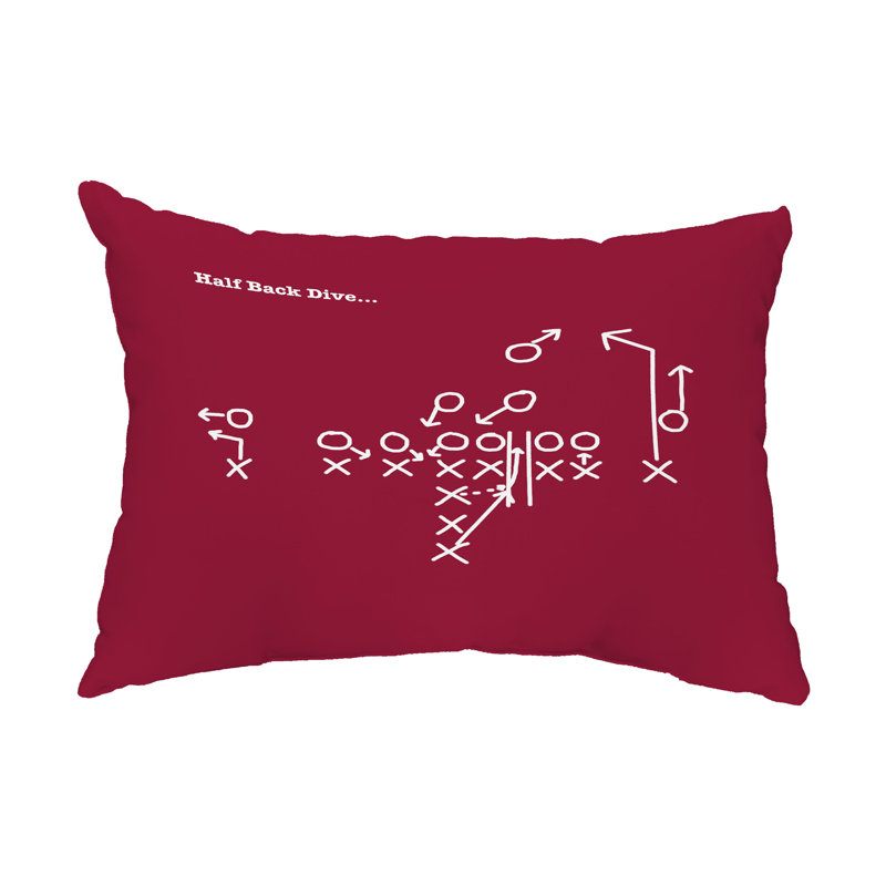  Coussin demi-dossier rectangulaire, Marron