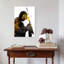 Golden Cello Silhouette Abstract Contemporary-129476534