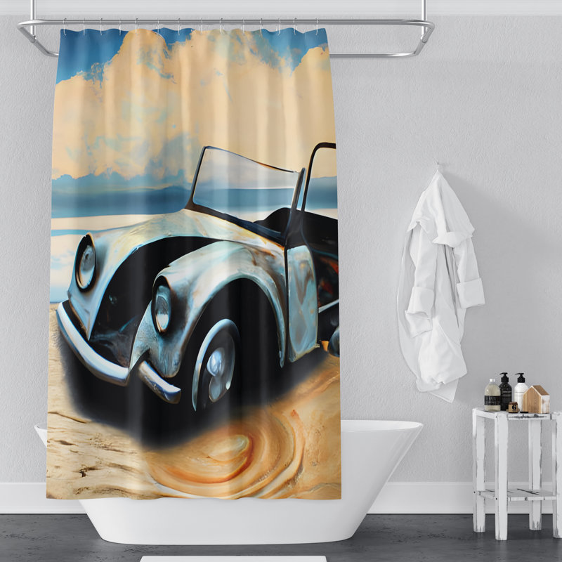 Rideau de douche Estelline, H 72 po x l 70 po