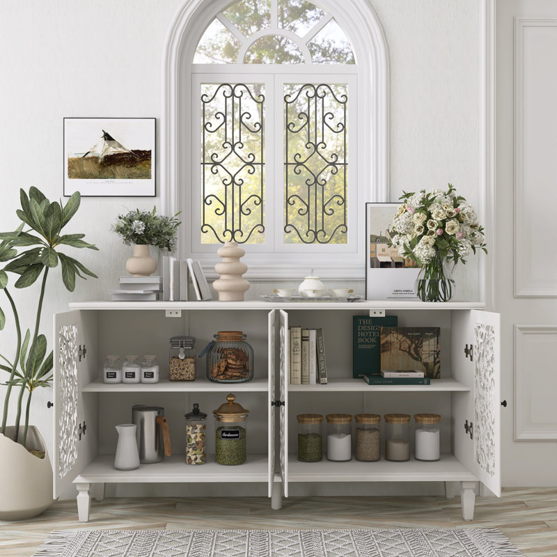 Buffet 60 "Antivue, Blanc antique
