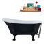 1399.5mm x 680.7mm Soaking Acrylic Bathtub-1824860656-1824860659