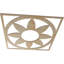 Médaillon de plafond en bois Blume-63412059-63412077