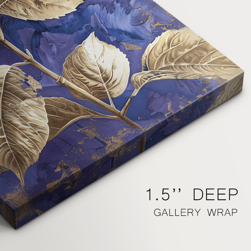 Floral Study  Series  LXXV  -Premium Gallery Wrapped Canvas Set -Ready to Hang, 27" H x 18" W x 1.2231" D