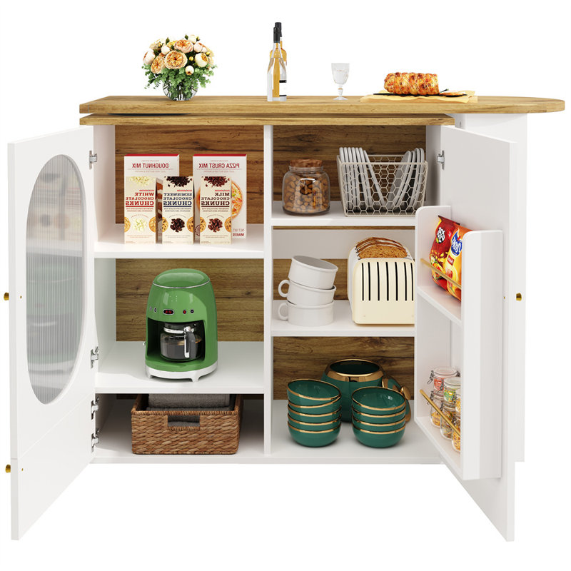 Wood Kitchen Cart