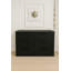 Commode noire à trois tiroirs Morgan