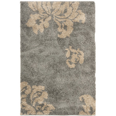 Chaffin Shag Performance Floral Rug