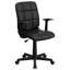 Chaise de bureau pivotante en vinyle Bonavant-100667722-100667724