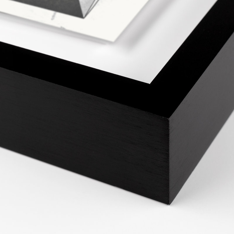 M9V2 Print by Bangbouh Studio, 48" H x 40" W x 2.5" D, Black