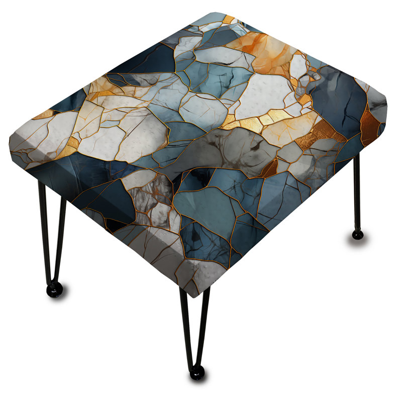 Repose-pieds en marbre Urban Oasis