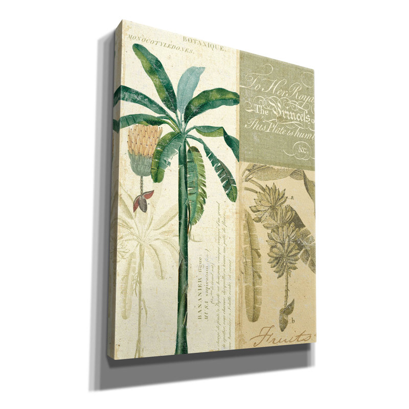 «Palm Study II» par NBL Studio, H 54 po x l 40 po x P 1,5 po