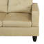 Canapé modulaire, canapé et méridienne en forme de L crème beige faisant face à la gauche-87463992-90686471