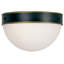 Capsule 2-Light Outdoor Flush Mount