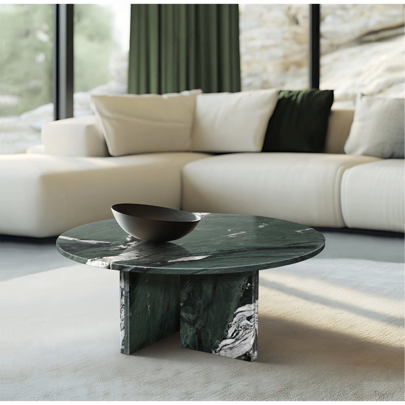 Table basse en marbre naturel, petite table, table de salon, pierre naturelle, marbre véritable, marbre véritable