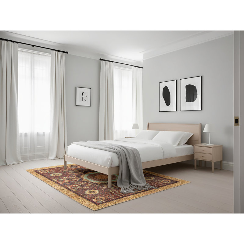 Tapis abstrait moderne 2345, Rectangle 5 pi x 7 pi