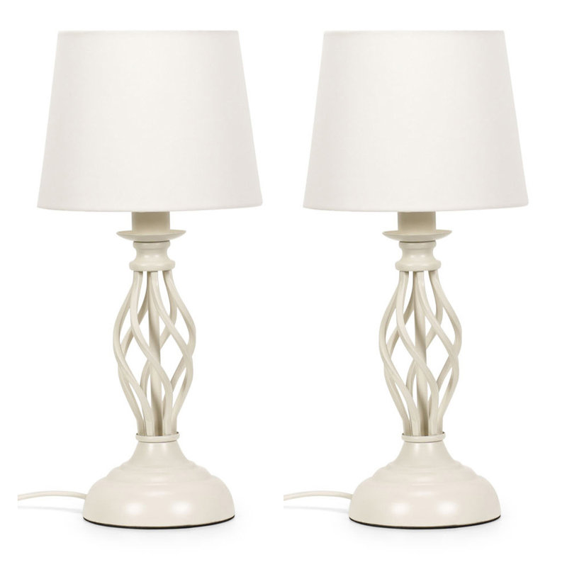 Adim Metal Table Lamp, Cream