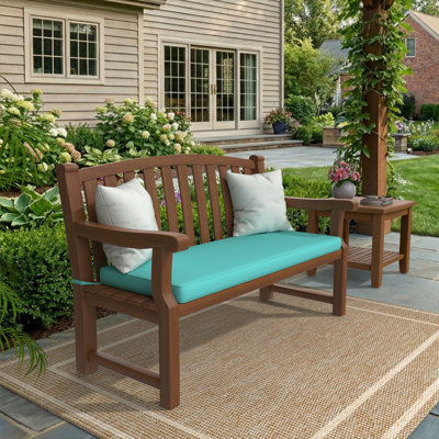 Sunbrella® Indoor/Outdoor Bench Seat Cushion, 3" Thick