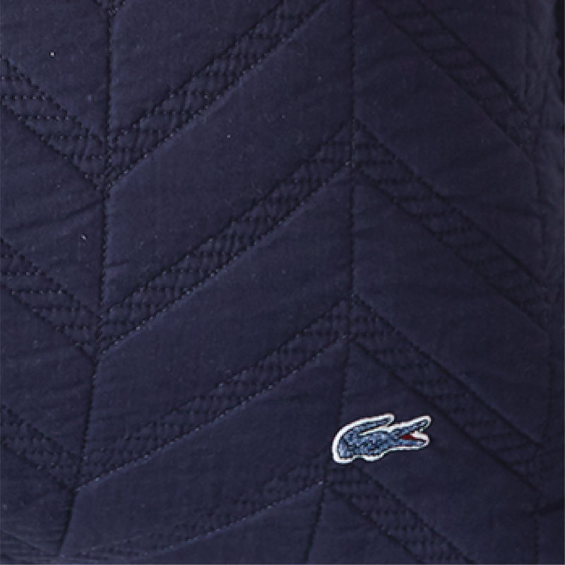 Ensemble de courtepointe 100% coton Lacoste, Marine, Courtepointe très grand et 2 très grandes taies
