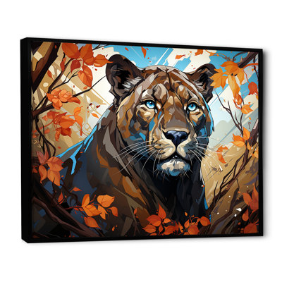«Majestic Panther Roar I» sur toile