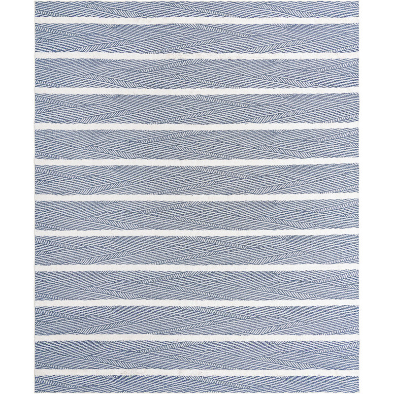 Eiryn Cotton Abstract Indoor Rug, Rectangle 9'10" x 12'