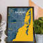« miami city map », reproduction d’impression sur affiche en forme de amusante-31736435
