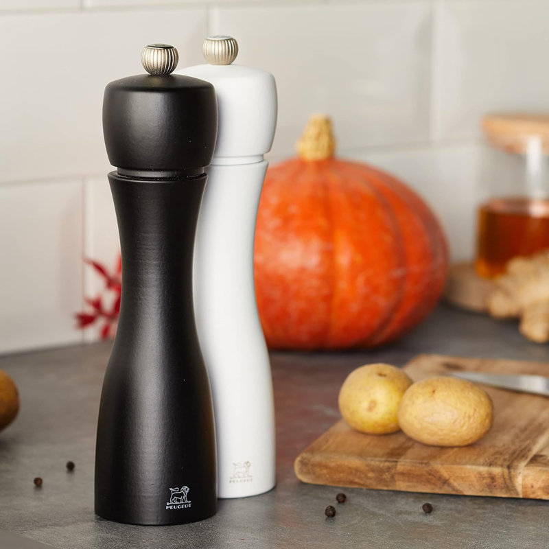 Tahiti Duo Salt and Pepper Grinder Set, 8" H x 2" W x 2" D