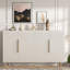 Buffet Ayka avec tablettes réglables et panneau cannelé à 4 portes-1610568836-1574227395
