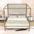  Metal Canopy Bed with Upholstered Headboard-1703354561-1703354564