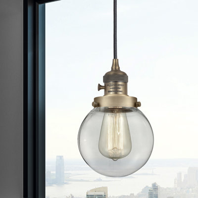 Luminaire suspendu sphère 1 lumière Lorri