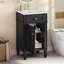 Meuble-lavabo 18 po avec lavabo en céramique-126658128