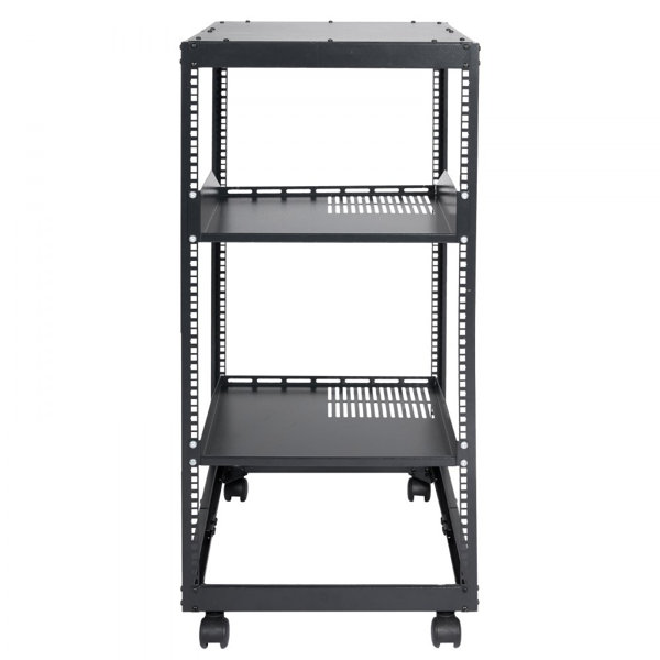 Stellweilan Tessberg 20U Open Frame Server Rack, 15''-40'' Adjustable ...