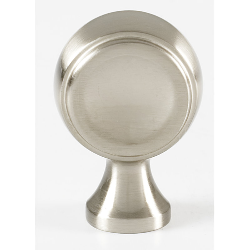 Royale Round Knob, Satin Nickel