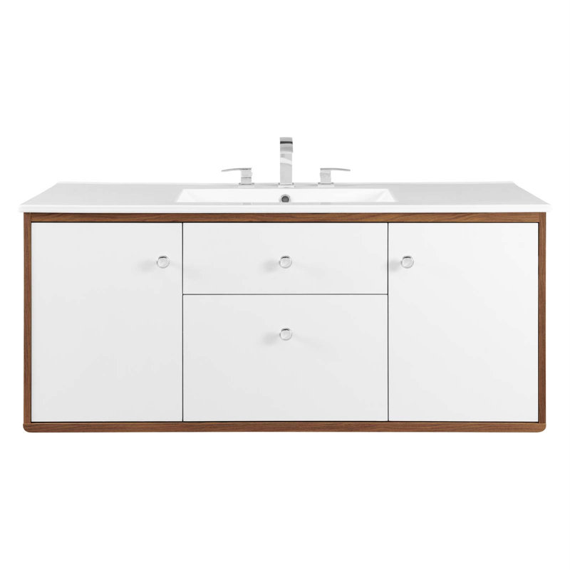Meuble-lavabo mural 48 po